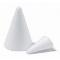 Styrofoam Cone - Diameter 70 x H150 mm
